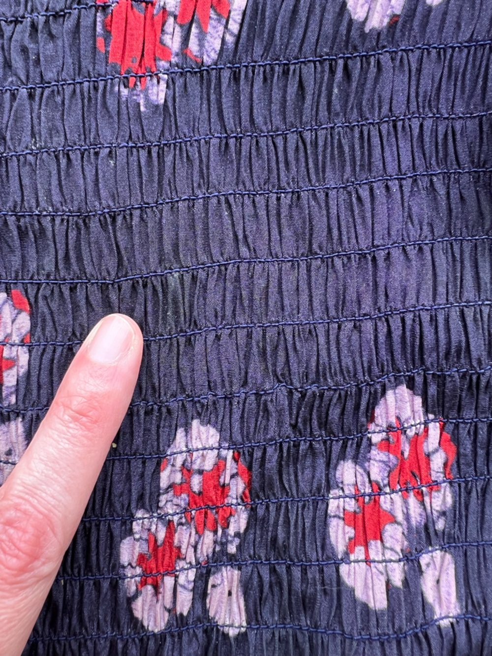 Sea New York Purple Floral Ruched Midi Maxi Dress Womens Size 8 - Picture 8 of 13